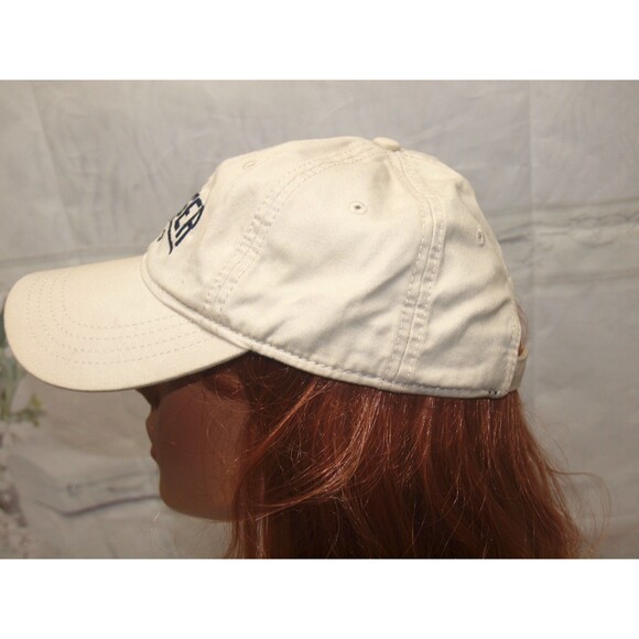 Tommy Hilfiger Adjustable Strap Hat Cap Beige OSFM Unisex Adult - Picture 3 of 6